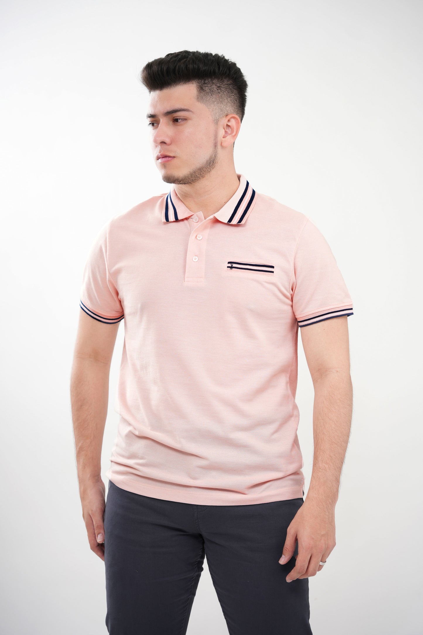 TB Polo - 2 50% Algodón 50% Polyester - Rosa
