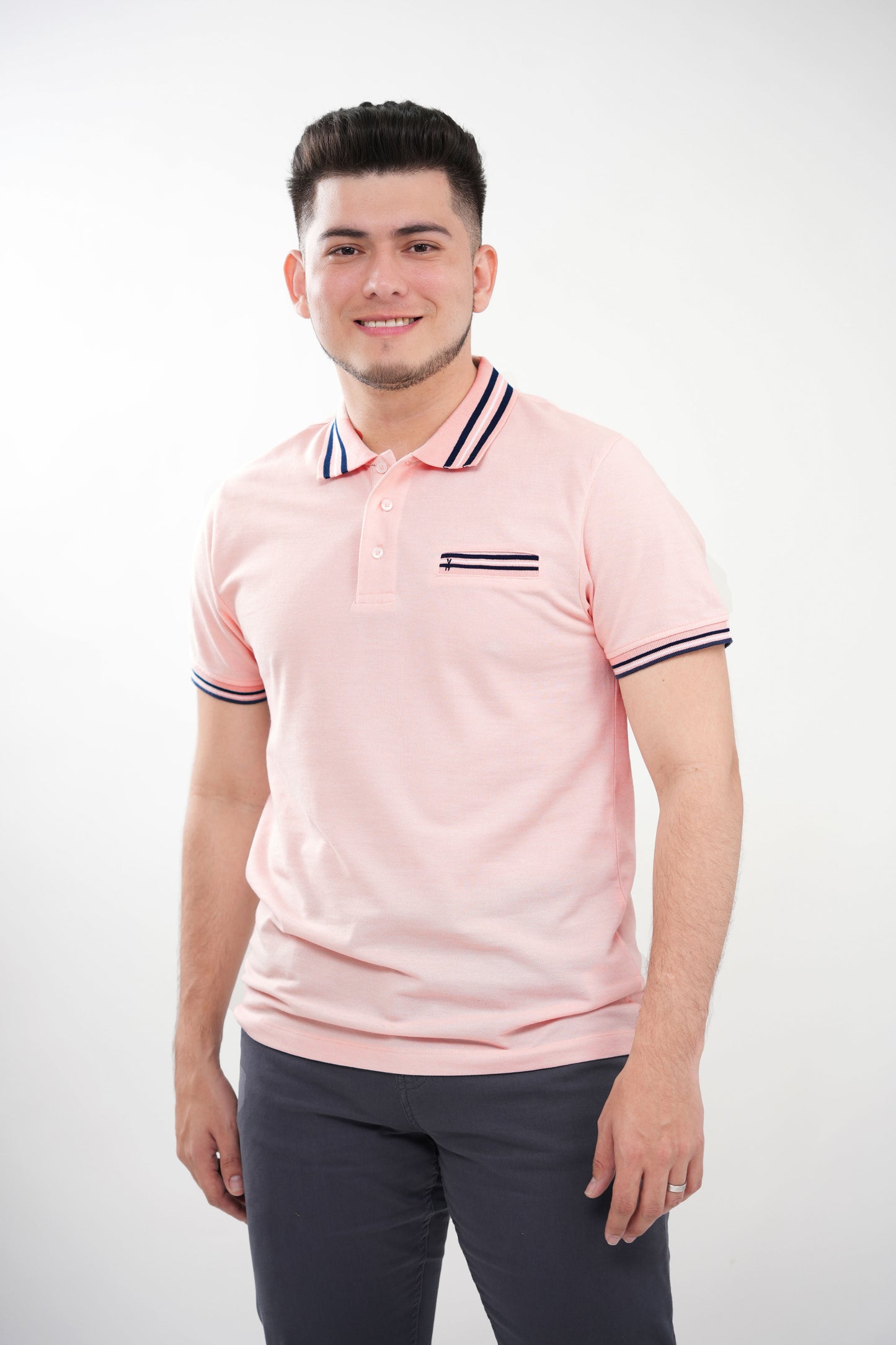 TB Polo - 2 50% Algodón 50% Polyester - Rosa