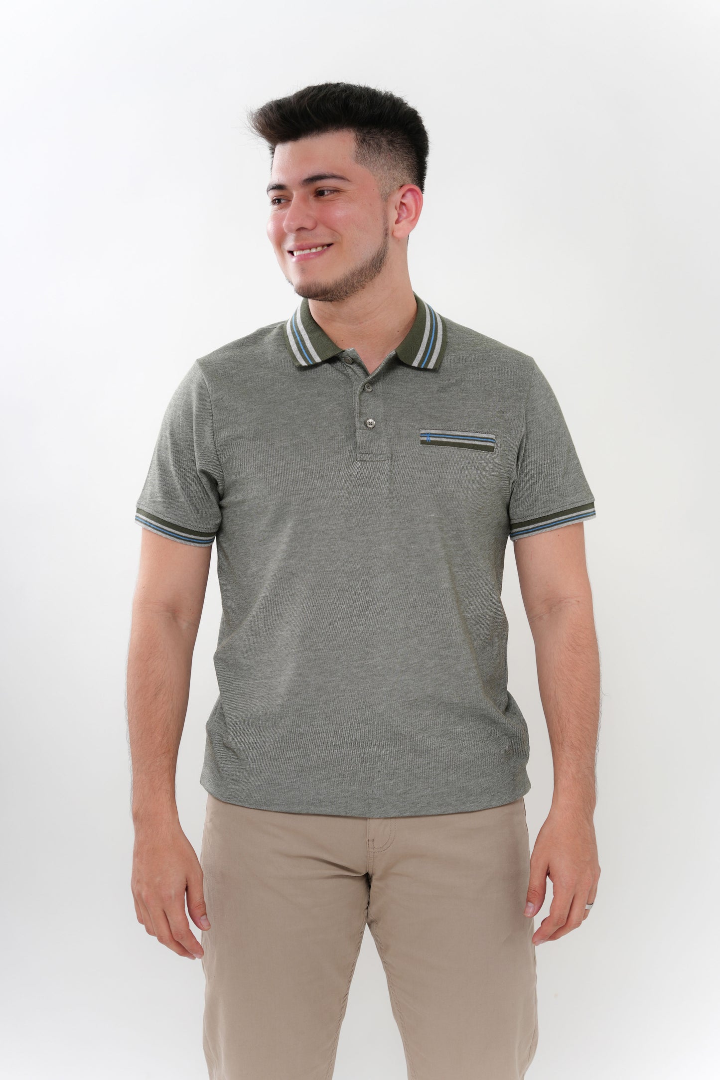 TB Polo - 2 50% Algodón 50% Polyester - Verde