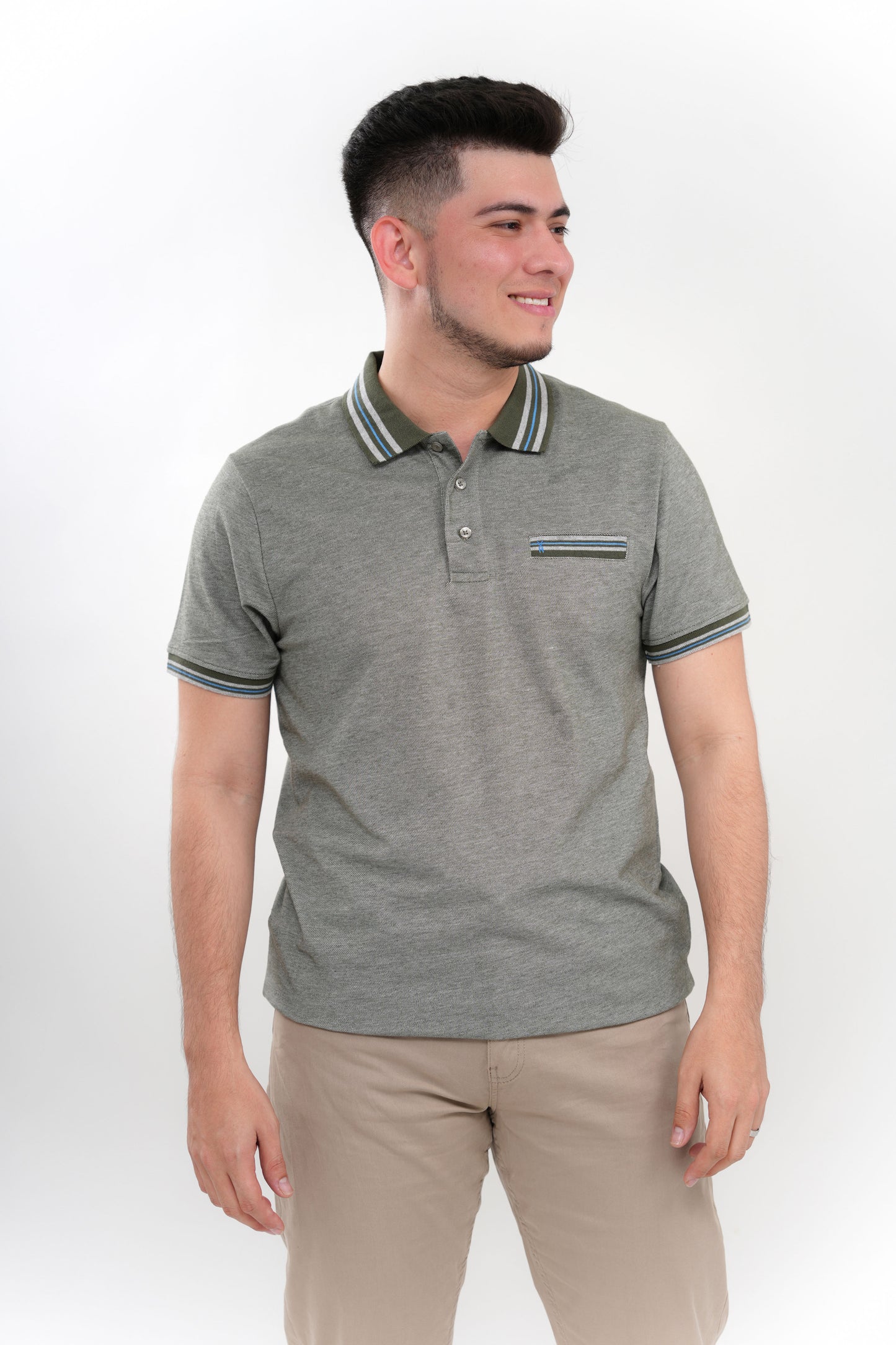 TB Polo - 2 50% Algodón 50% Polyester - Verde