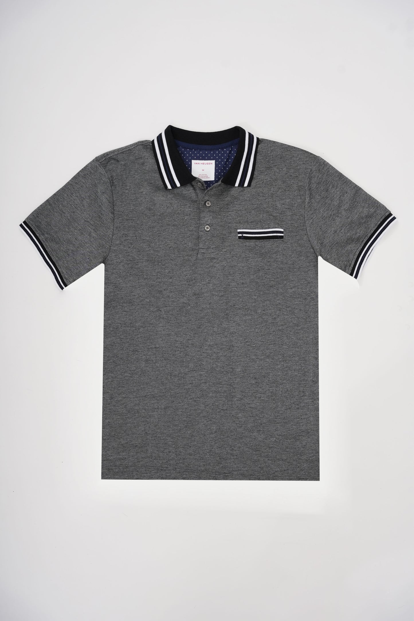 TB Polo - 2 50% Algodón 50% Polyester - Negro