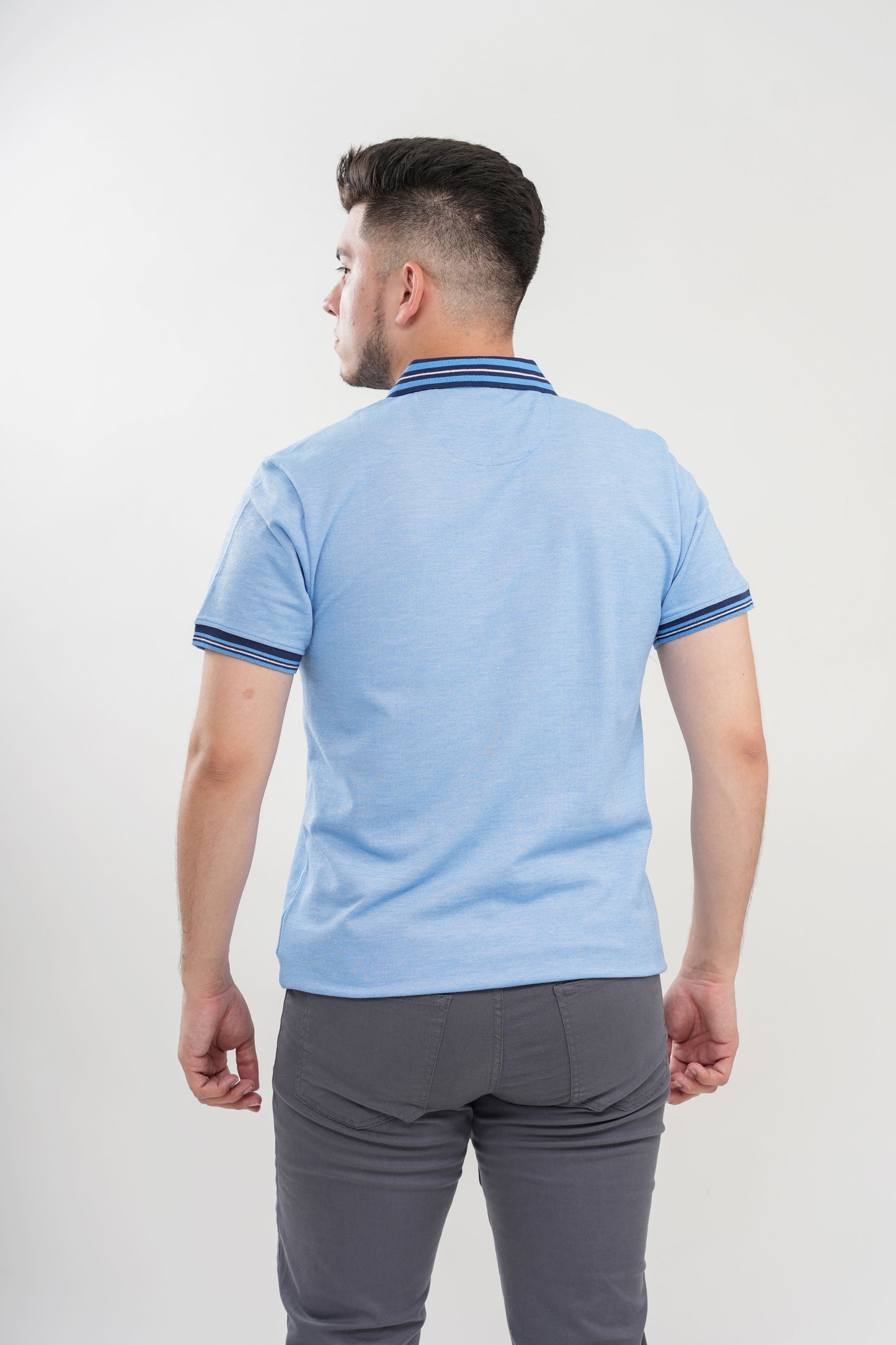 TB Polo - 2  50% Algodón 50% Polyester - Azul