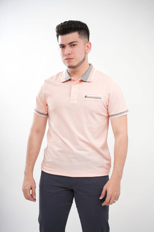 TB Polo - 1  50% Algodón 50% Polyester - Rosa