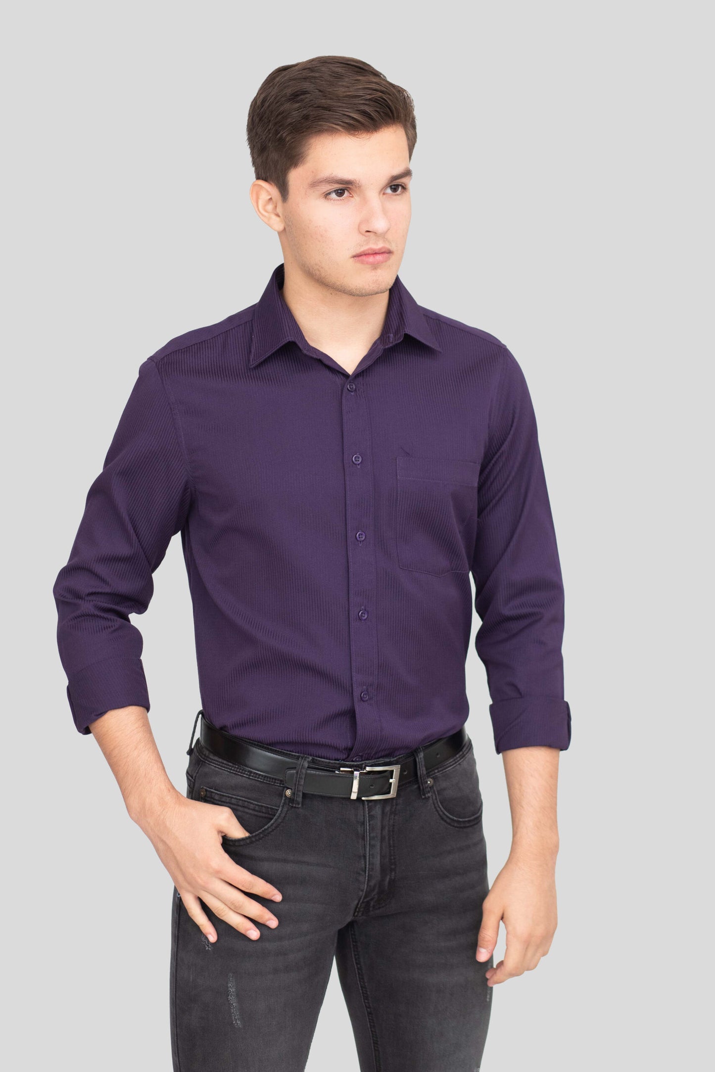 Camisa Sateen Stripe