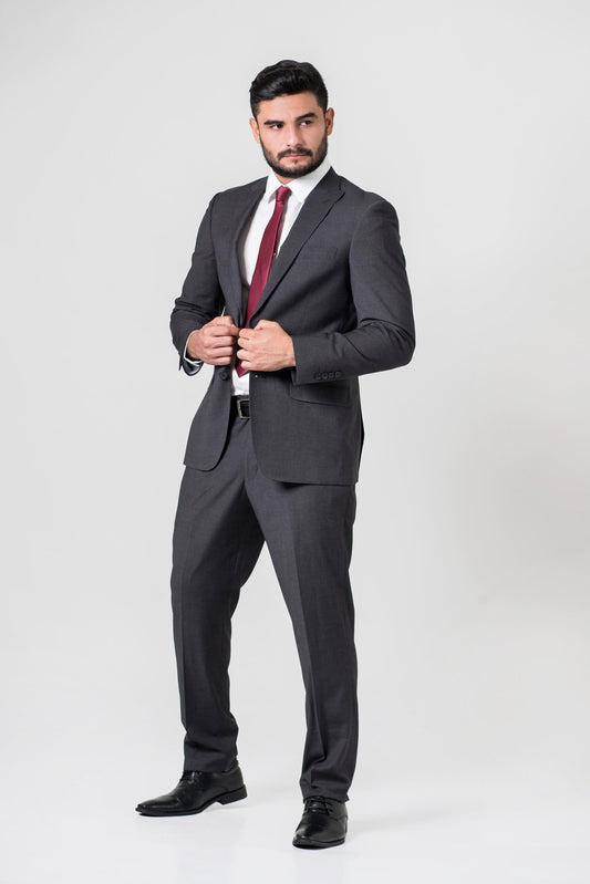 Saco Moda Flex Gris