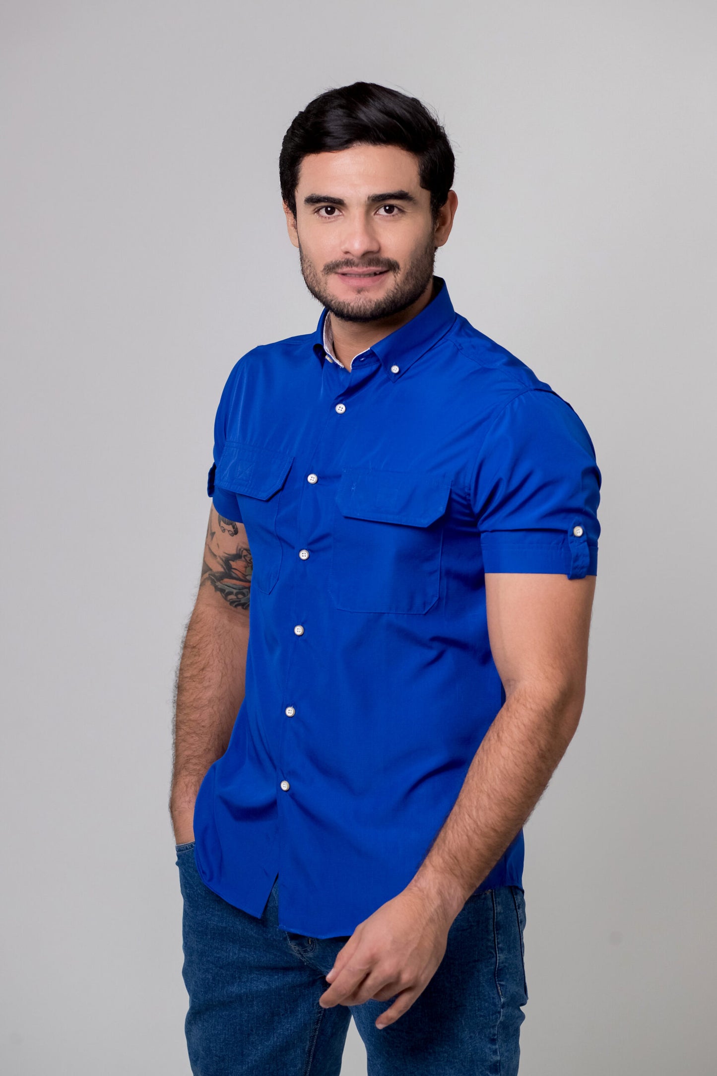 Camisa Solida El Pescador
